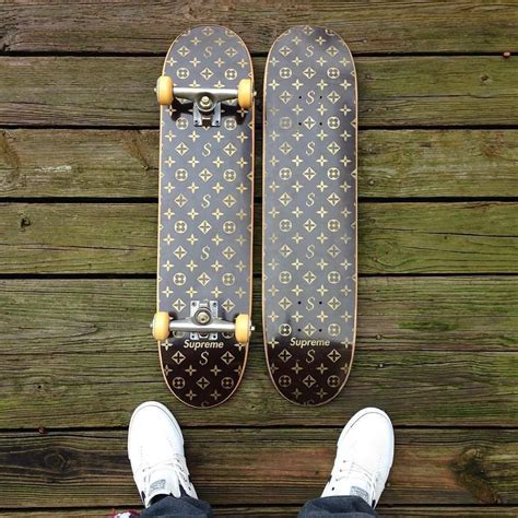 louis vuitton x supreme skateboard price|louis vuitton x supreme sneakers.